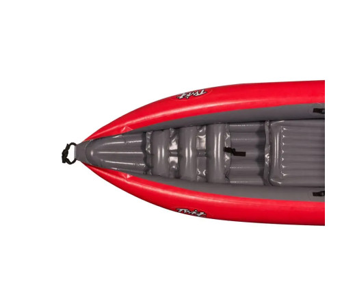 Каяк надувний Gumotex TWIST 1/021, 260 х 79 см - червоно-сірий
