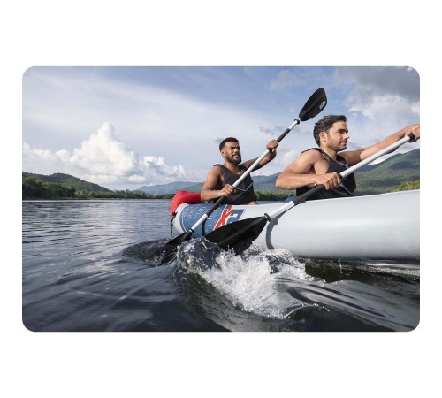 Надувна байдарка Bestway 65077 Lite Rapid X2 321 x 88 см Надувна байдарка Bestway 65077 Lite Rapid X2 321 x 88 см