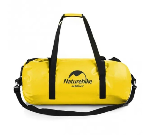 Сумка водонепроникна Naturehike NH20FSB03 500D 90 л, жовта Сумка водонепроникна Naturehike NH20FSB03 500D 90 л, жовта