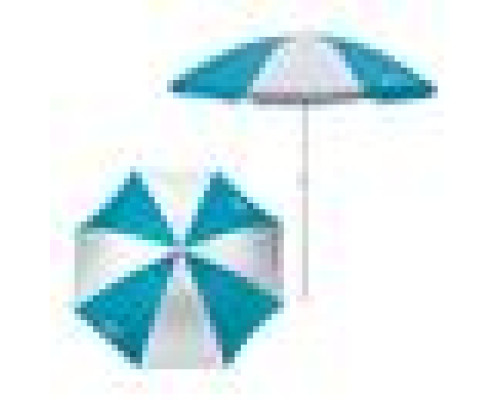 NC7813 TURKUSOWY PARASOL PLAŻOWY 180 CM NILS