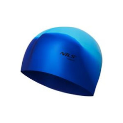 Шапочка для плавання NQC MULTICOLOR M05 NILS AQUA синя