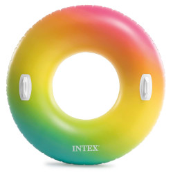 Коло надувне для плавання INTEX 58202 Веселка, 119 см