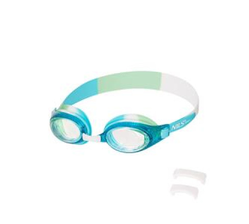 Окуляри для плавання NILS AQUA JUNIOR NQG870AF блакитні Окуляри для плавання NILS AQUA JUNIOR NQG870AF блакитні