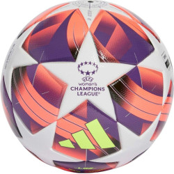М'яч для футболу Adidas Women's UCL League біло-рожево-фіолетовий IX4050 4