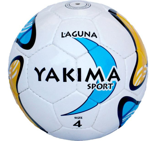 Футбольний м'яч YakimaSport Laguna r. 4 - білий Футбольний м'яч YakimaSport Laguna r. 4 - білий