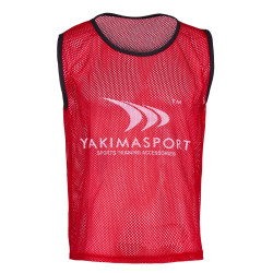 Футбольна манішка Yakimasport червона