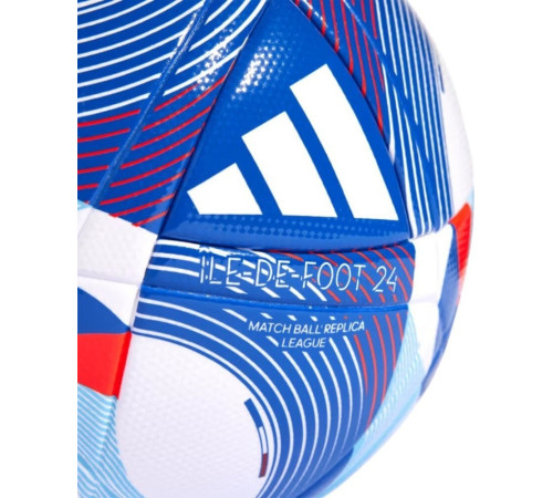 М'яч для футболу Adidas Olympic 24 League синій IW6327 4