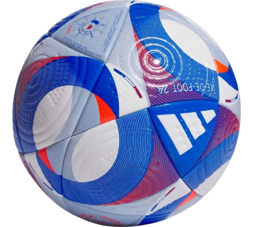 М'яч для футболу Adidas Olympic 24 Pro синій IS7439 5 М'яч для футболу Adidas Olympic 24 Pro синій IS7439 5