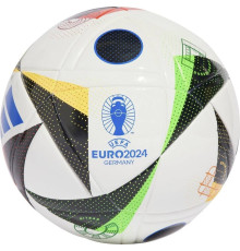 Футбольний м'яч Adidas Euro24 Fussballiebe League J350 IN9376 розмір 5 універсальний