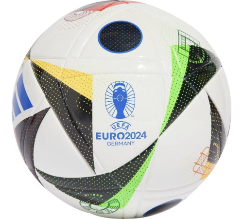 Футбольний м'яч Adidas Euro24 Fussballiebe League J350 IN9376 розмір 5 універсальний