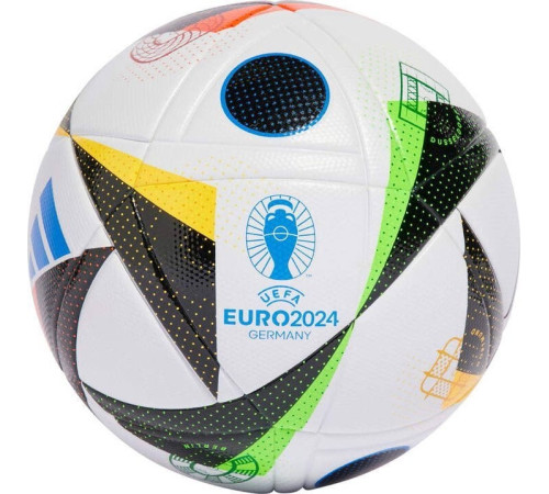 Футбольний м'яч Adidas Euro24 Fussballiebe League IN9367 розмір 5 універсальний