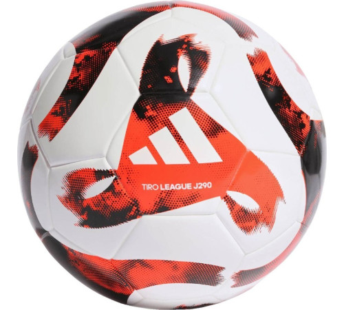 М'яч для футболу Adidas Tiro Junior 290 League біло-червоний HT2424 4