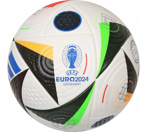 М'яч Adidas Euro24 Pro футбольний IQ3682 білий