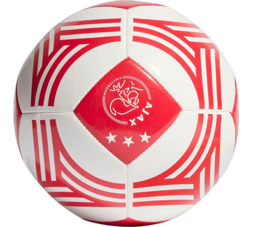Футбольний м'яч Adidas Ajax Amsterdam Home Club червоно-білий IP7027 розмір 5 Футбольний м'яч Adidas Ajax Amsterdam Home Club червоно-білий IP7027 розмір 5