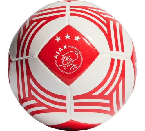 Футбольний м'яч Adidas Ajax Amsterdam Home Club червоно-білий IP7027 розмір 5 Футбольний м'яч Adidas Ajax Amsterdam Home Club червоно-білий IP7027 розмір 5