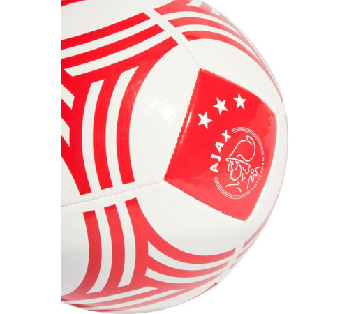 Футбольний м'яч Adidas Ajax Amsterdam Home Club червоно-білий IP7027 розмір 5 Футбольний м'яч Adidas Ajax Amsterdam Home Club червоно-білий IP7027 розмір 5
