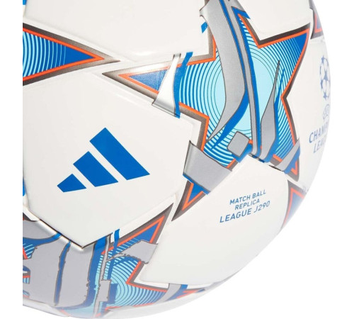 М'яч для футболу Adidas UCL Junior 290 League 23/24 Груповий етап для дітей біло-синій IA0946 4