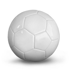 М'яч футбольний Yakimasport ALL WHITE, розмір 5