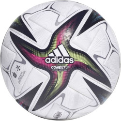 Футбольний м'яч Adidas Conext 21 Ekstraklasa PRO GU1550 GU1550 - білий зі вставками 
