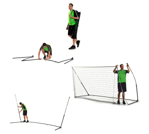 Футбольні ворота QUICKPLAY KICKSTER 12x6' 360x180 см