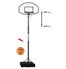 Баскетбольне кільце Hudora 71627 Hornet 305 XXL 