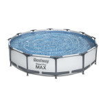 Басейн каркасний Bestway Steel Pro Frame Pool 56416  366 x 76см  - білий