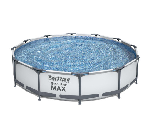 Басейн каркасний Bestway Steel Pro Frame Pool 56416 366 x 76см - білий