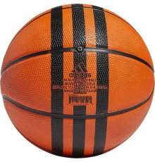М'яч баскетбольний Adidas 3S RUBBER X3, розмір 7