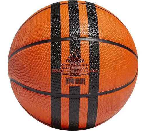 М'яч баскетбольний Adidas 3S RUBBER X3, розмір 7