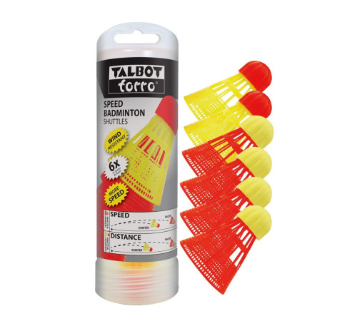 Волани Speed ​​​​Badminton TALBOT TORRO 6 шт