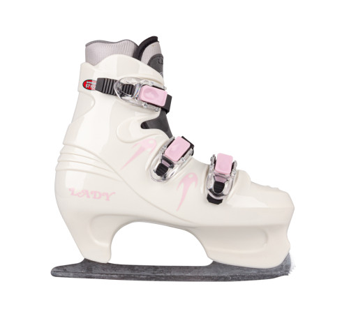 Ковзани Spartan Lady - White-Pink - 39 - білий/рожевий