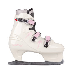 Ковзани Spartan Lady - White-Pink - 36 - білий/рожевий