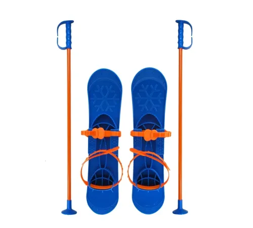 Дитячий лижний КОМПЛЕКТ, лижі + палиці Sulov Big Foot - Blue Дитячий лижний КОМПЛЕКТ, лижі + палиці Sulov Big Foot - Blue