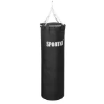 Шкіряна боксерська груша SportKO 35х110 см / 50 кг