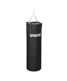 Шкіряна боксерська груша SportKO 35х110 см / 50 кг