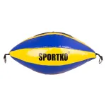 Боксерська груша  SportKO GP2 22x40 см / 4,5 кг - синьо-жовта