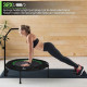 Батут для фітнесу Physionics JG86931 з поручнем 3,5 футів 101 см чорно-зелений