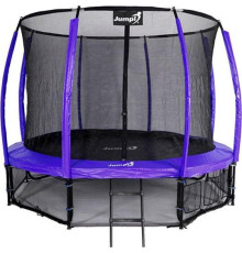 Батут Jumpi Maxy Comfort Plus з внутрішньою сіткою 10 футів 312 см фіолетовий