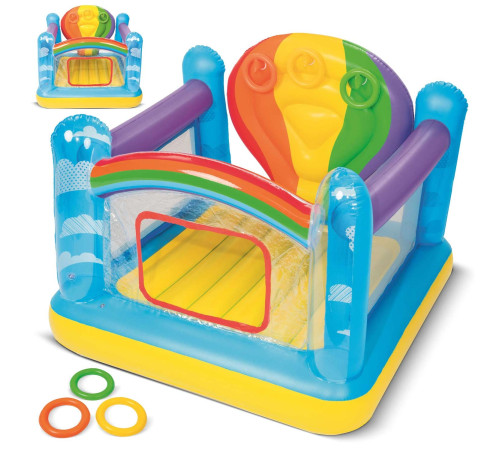 Батут надувний JUMPIN' BALLOONTM Bestway 52269 різнокольоровий Батут надувний JUMPIN' BALLOONTM Bestway 52269 різнокольоровий