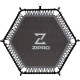 Батут для фітнесу Zipro Fitness з поручнем 4,5 фути 130 см чорний