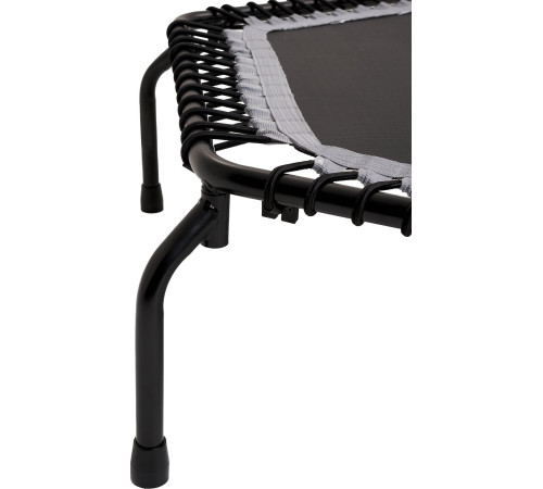 Батут для фітнесу Zipro Fitness з поручнем 4,5 фути 130 см чорний Батут для фітнесу Zipro Fitness з поручнем 4,5 фути 130 см чорний