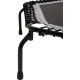 Батут для фітнесу Zipro Fitness з поручнем 4,5 фути 130 см чорний