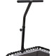 Батут для фітнесу Zipro Fitness з поручнем 4,5 фути 130 см чорний