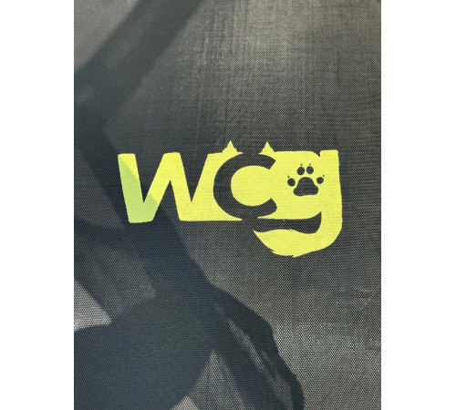 Батут WCG Hexi M з внутрішньою сіткою 120 см блакитно-бежевий