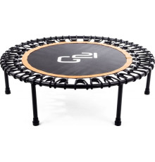 Батут для фітнесу G21 MiniJump без сітки 3.5 футів 101 см чорно-помаранчевий