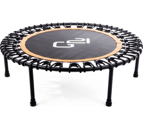 Батут для фітнесу G21 MiniJump без сітки 3.5 футів 101 см чорно-помаранчевий Батут для фітнесу G21 MiniJump без сітки 3.5 футів 101 см чорно-помаранчевий