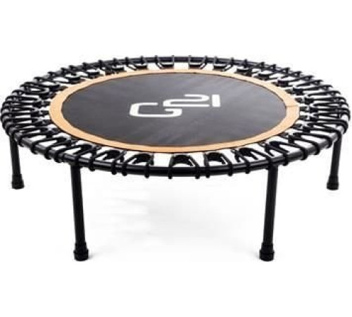 Батут для фітнесу G21 MiniJump без сітки 3.5 футів 101 см чорно-помаранчевий Батут для фітнесу G21 MiniJump без сітки 3.5 футів 101 см чорно-помаранчевий