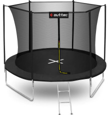 Батут OUTTEC 12FT з внутрішньою сіткою чорний