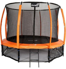 Батут Jumpi Maxy Comfort Plus з внутрішньою сіткою 12,5 футів 374 см помаранчевий
