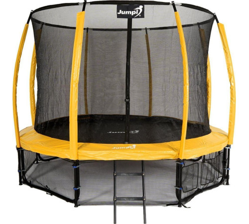Батут Jumpi Maxy Comfort Plus з внутрішньою сіткою 12,5 футів 374 см жовтий Батут Jumpi Maxy Comfort Plus з внутрішньою сіткою 12,5 футів 374 см жовтий